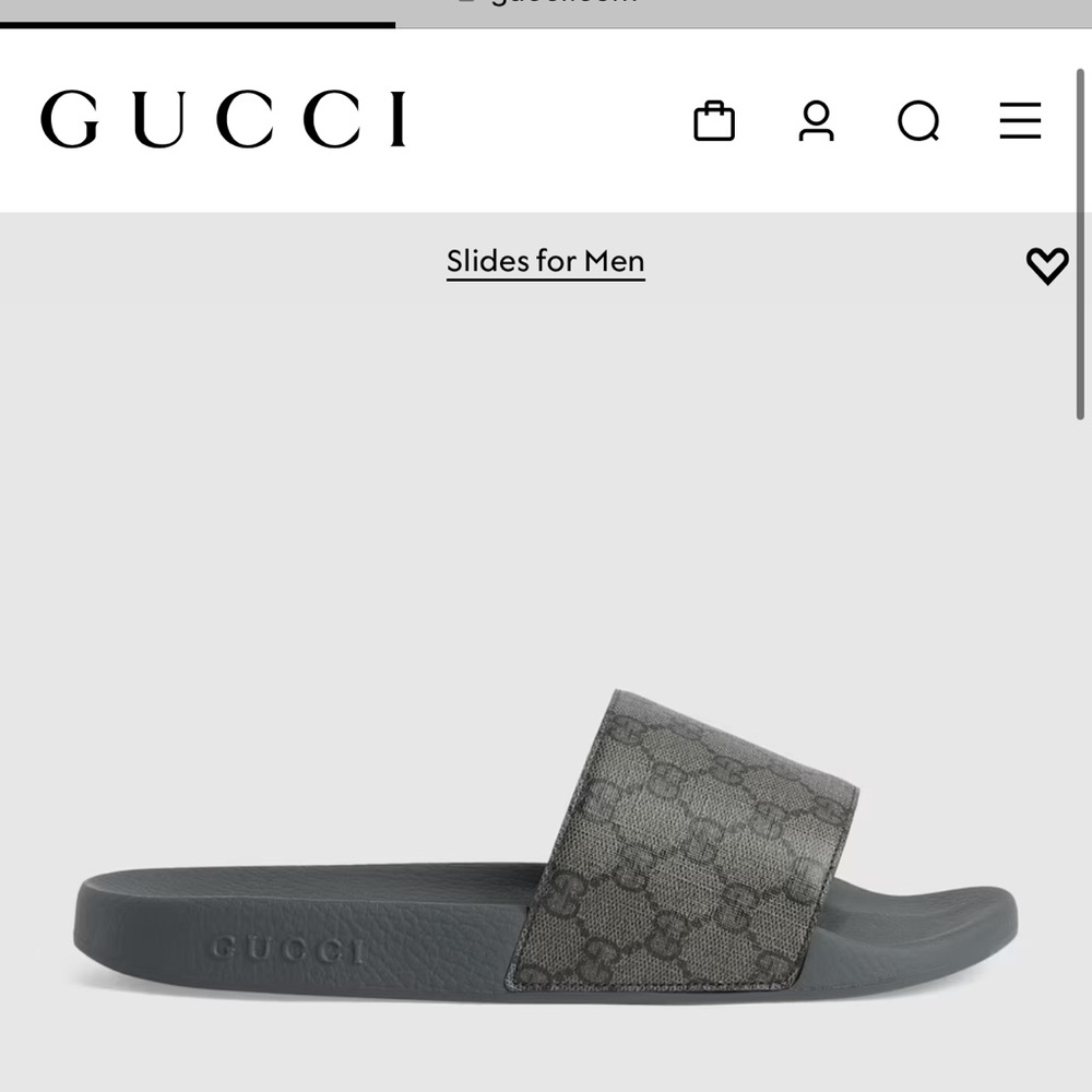 MY BOYFRIEND GOT THESE AS A GIFT AND THEYRE TOO SMALL. 😕BRAND NWT GUCCI SLIDES